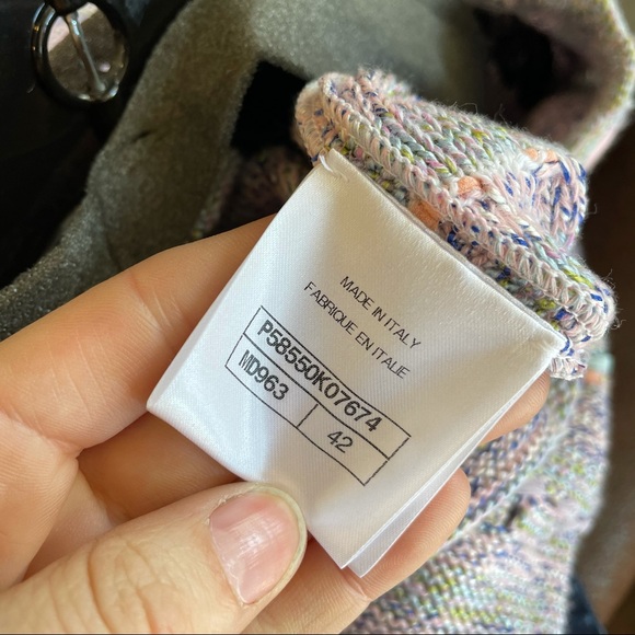 Chanel Short Sleeve Knit Crew Shift Dress - Picture 2 of 14